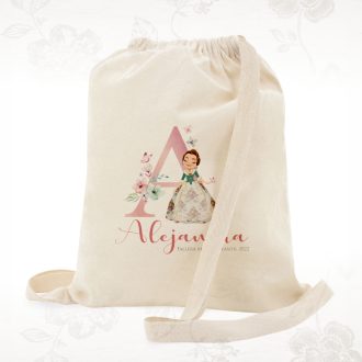 Mochila asa plana fallera Inicial